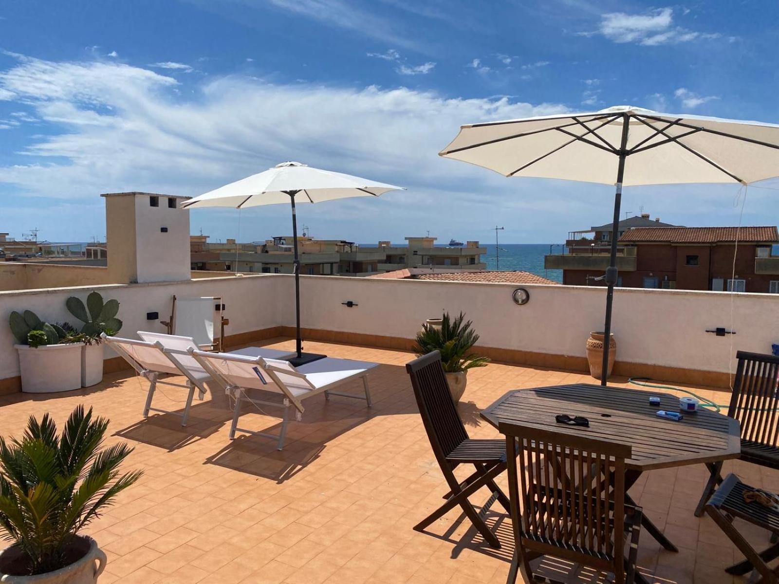 Appartamento Vista Mare A Marina Di Ardea L'Americano Esterno foto